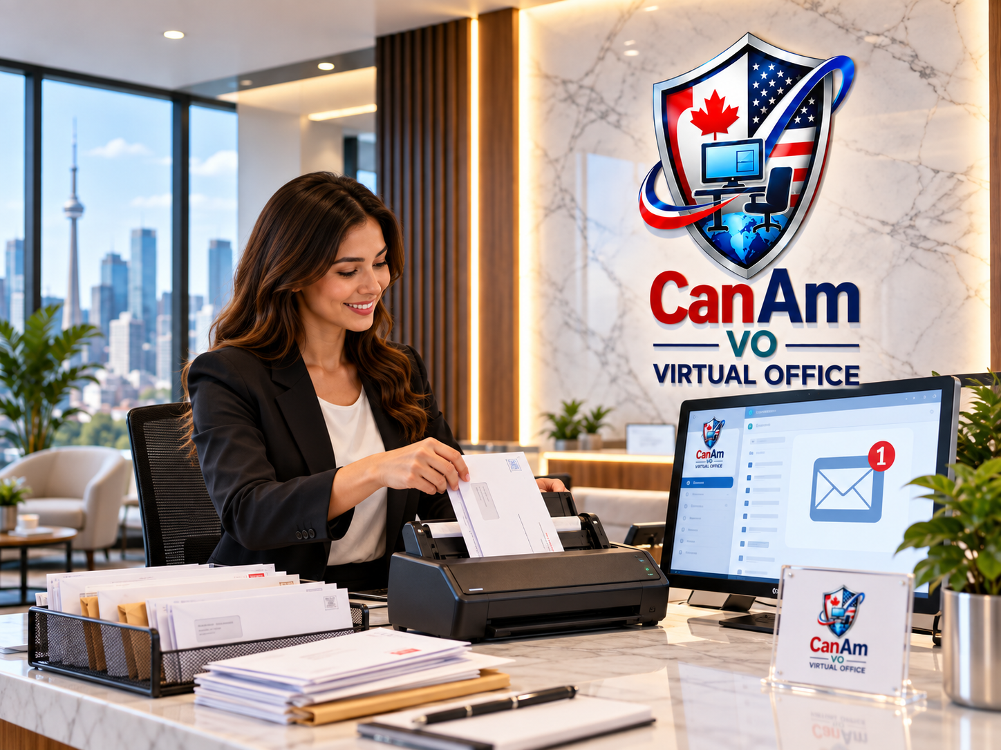 Scan-to-Email on Request